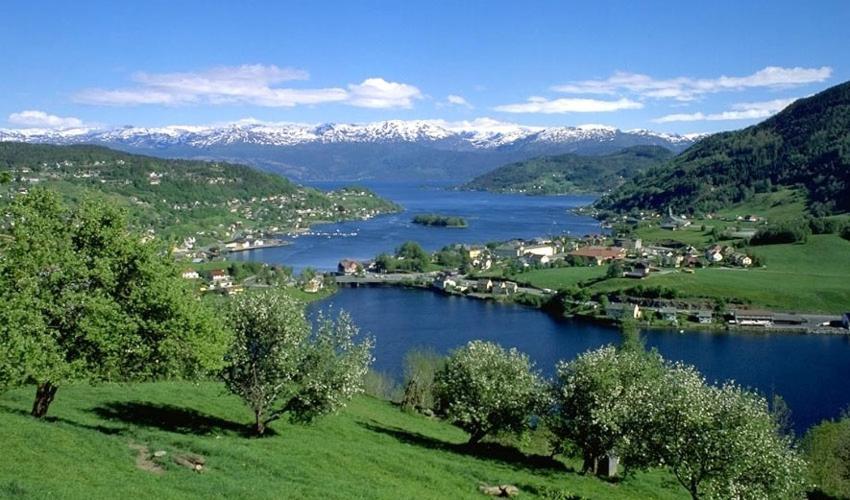 Villa Hardanger Feriesenter Nesvika Norheimsund Esterno foto